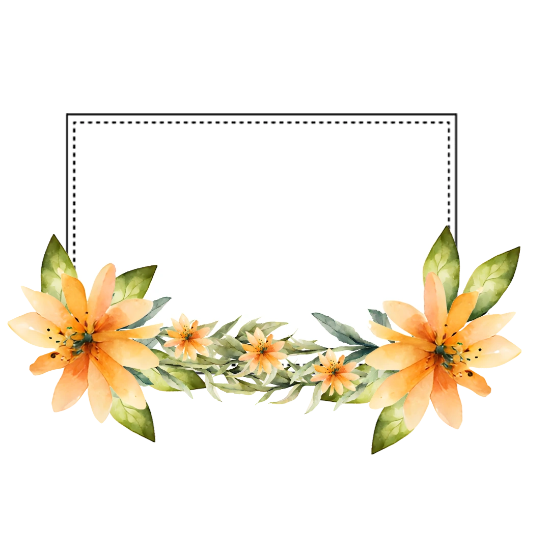 Download Transparent Floral Frames PNG Blossom Your Designs_2.webp